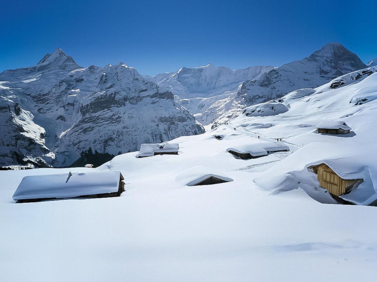 Apartment Chalet Baergsunna-3 By Interhome Grindelwald Exterior photo